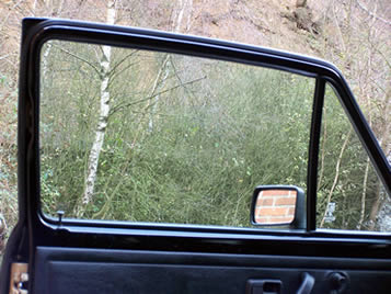 Les vitres teintées de la 1800 