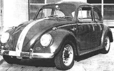 Une VW mach 1 : l'ancêtre de la GTI 16s Oettinger !