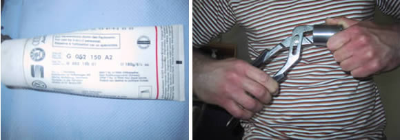 La graisse au lithium - Les pièces doivent avoir un mouvement libre dans le piston...