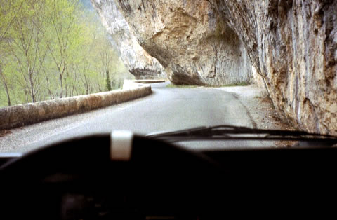 On continu notre chemin par la D992/D999 direction St AFFRIQUE.