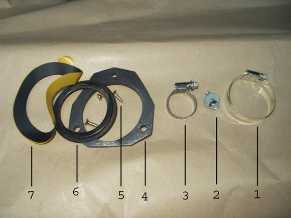 Joints, colliers, vis...