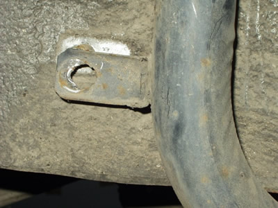 Puis l'écrou (N° 2 sur le shéma du dessus...)