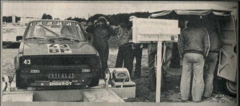 Le fameux banc de puissance en question