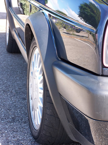 Les extensions d'ailes sont plus larges.