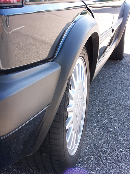 Les extensions d'ailes sont plus larges.