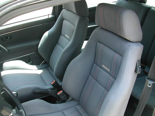 Ah, des Récaro, la grande classe...