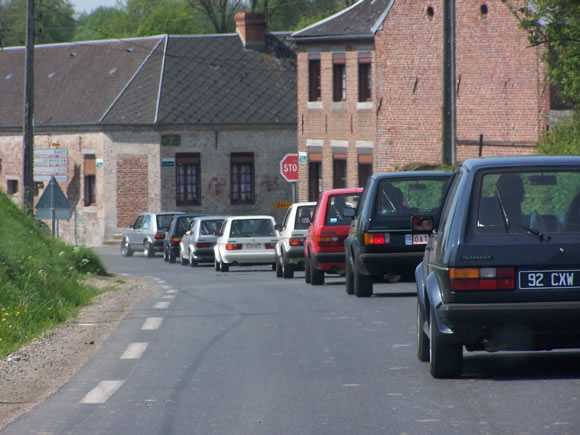 Le convoi formé faisait tourner pas mal de têtes.