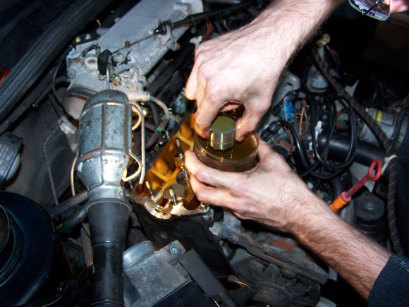 Imbiber les poussoirs d'huile