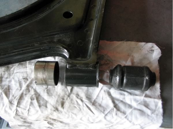 vieux poussoir mécanique (moteur EG)/triangle/silentbloc