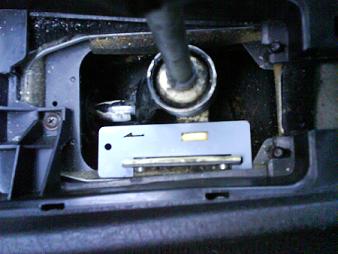 Le gabarit une fois monté.