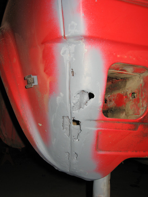 La jupe arrière a reprendre sérieusement